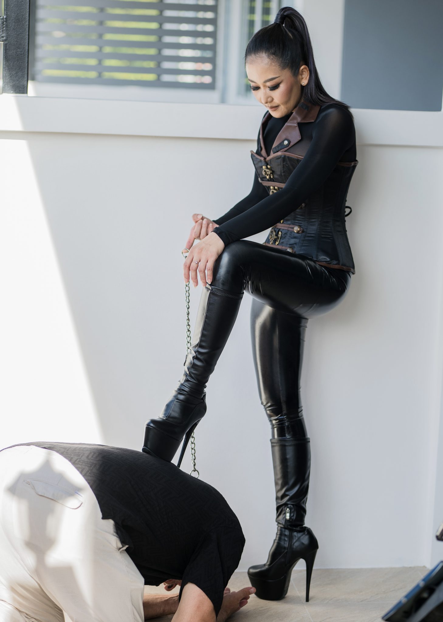 Under my heels, where you belong
